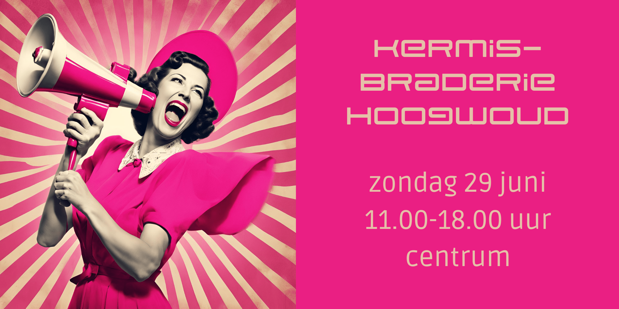 Kermisbraderie Hoogwoud
